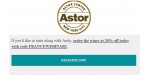 Astor Center discount code
