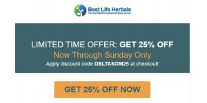 Best Life Herbals coupon code