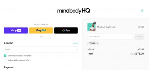 MindbodyHQ coupon code