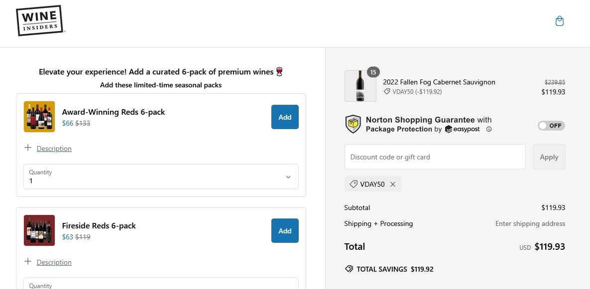 Wine Insiders coupon code