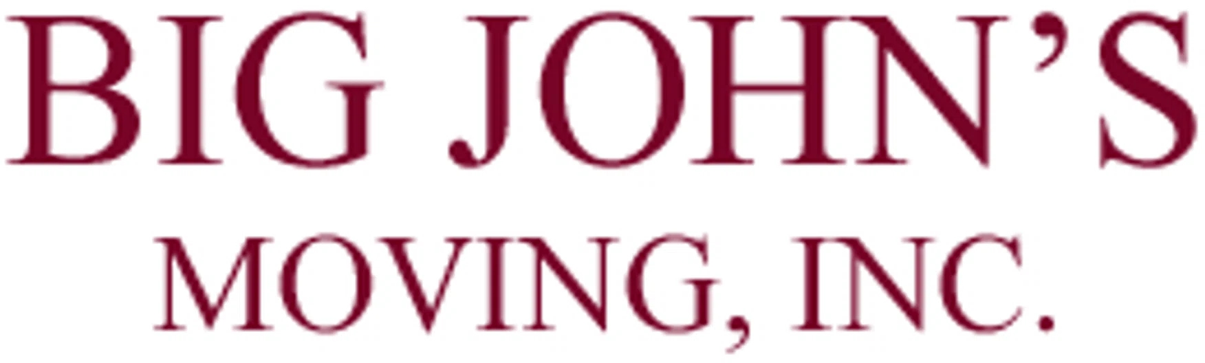 Big John's Moving