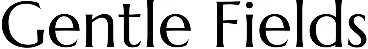 Gentle Fields