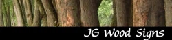 JG Wood Signs