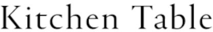 Kitchen Table London