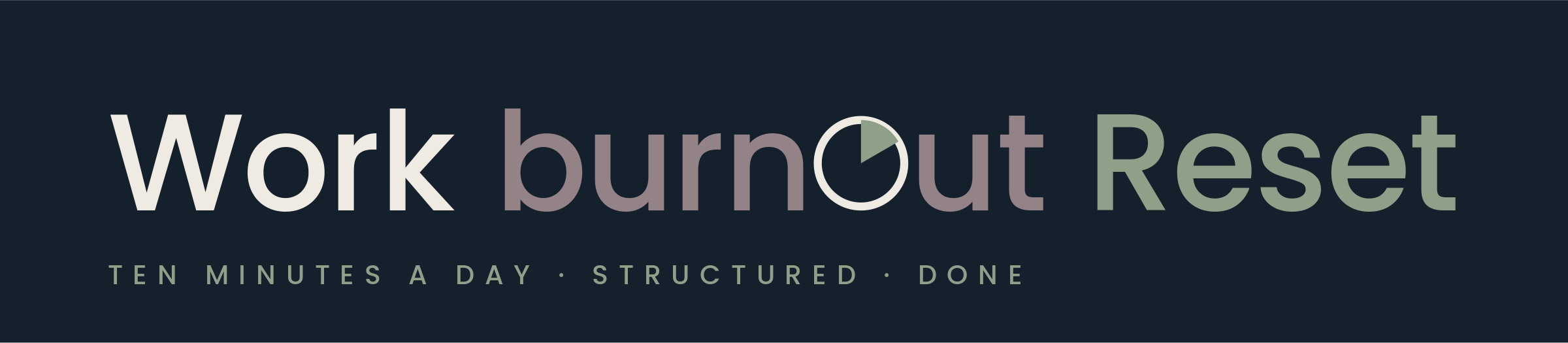 Work Burnout Reset