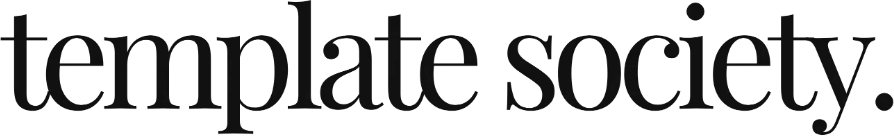 The Template Society