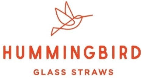 Hummingbird Glass Straws