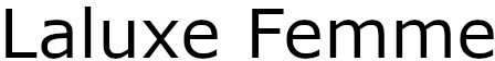 Laluxe Femme