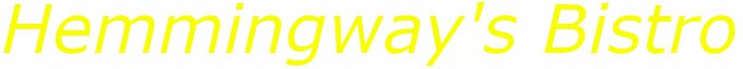 Hemmingways Bistro