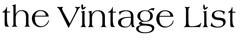 The Vintage List