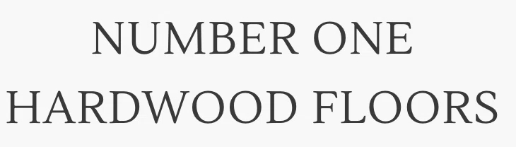 Number One Hardwood Floors
