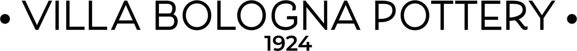 Villa Bologna Pottery