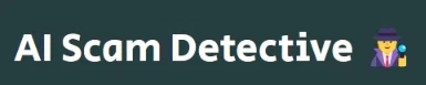 AI Scam Detective