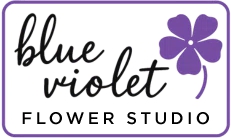 Blue Violet Flower Studio