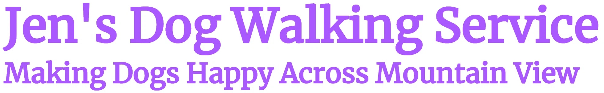 Jen's Dog Walking Service