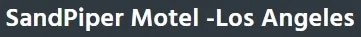 Sandpiper Motel LA