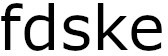 fdske