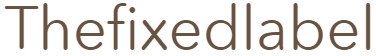 The Fixed Label
