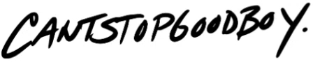 CANTSTOPGOODBOY