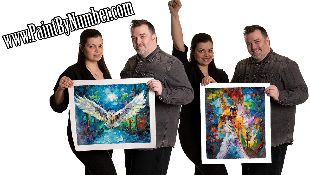 Norgeson - Traditional paint by numbers