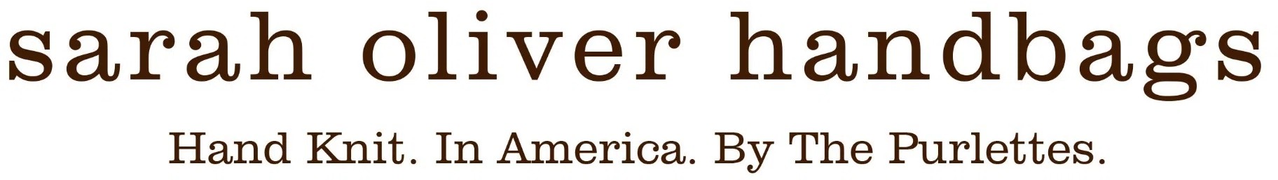 Sarah Oliver Handbags