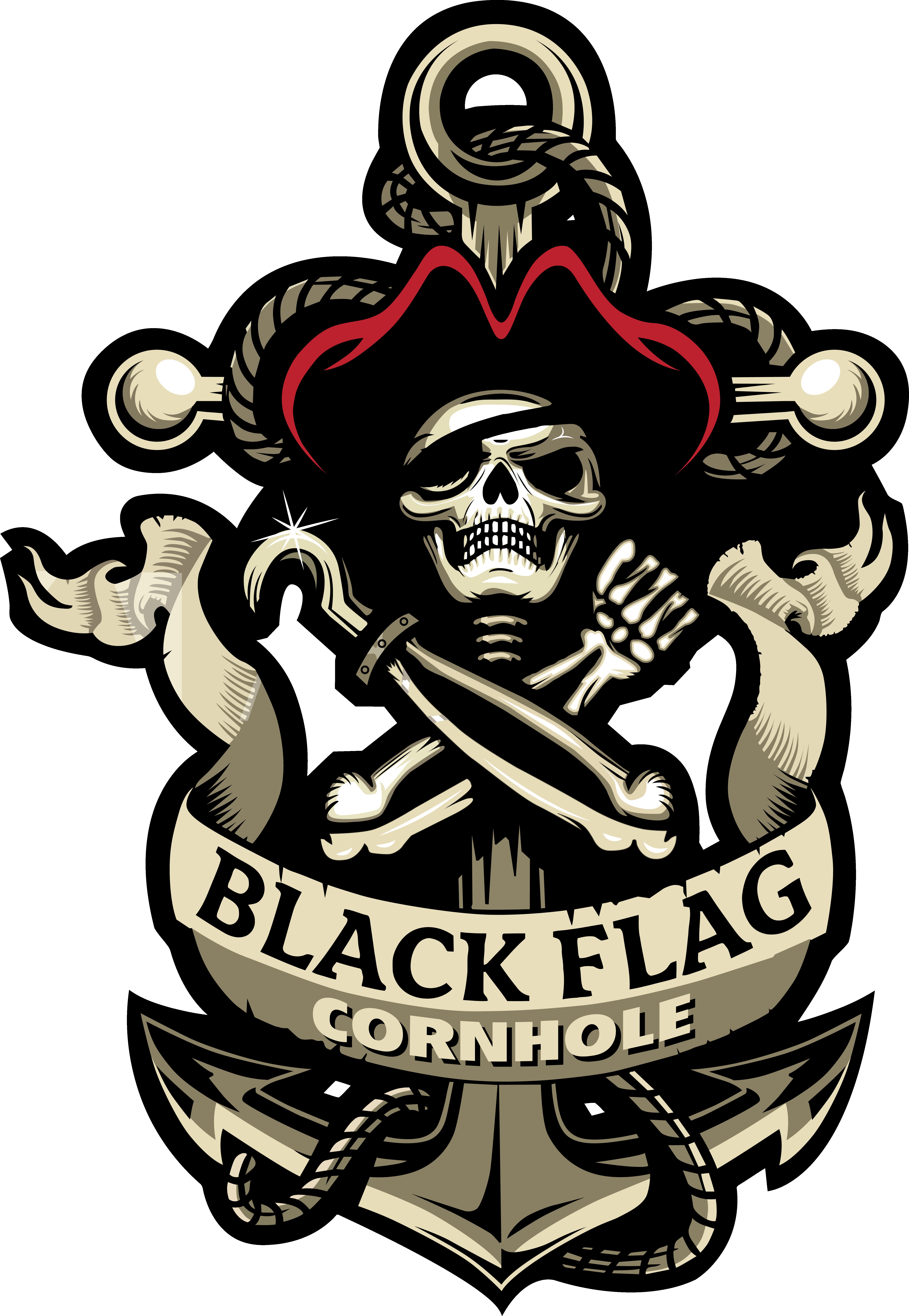 Black Flag Cornhole