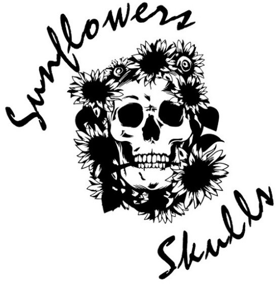 Sunflowers & Skulls