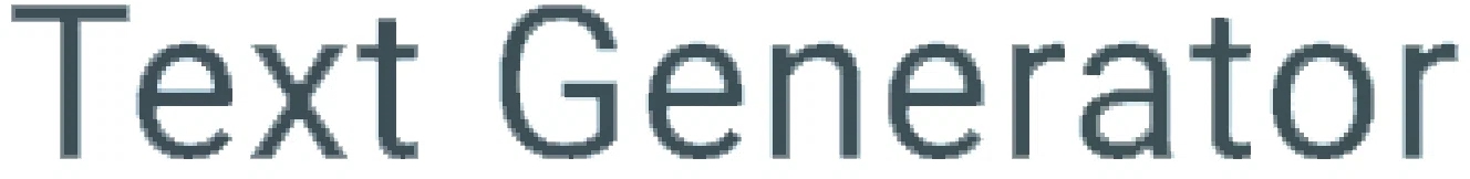 Text Generator