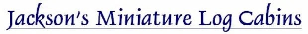 Jackson's Miniature Log Cabins