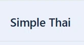 Simple Thai