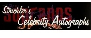 Strickler's Celebrity Autographs