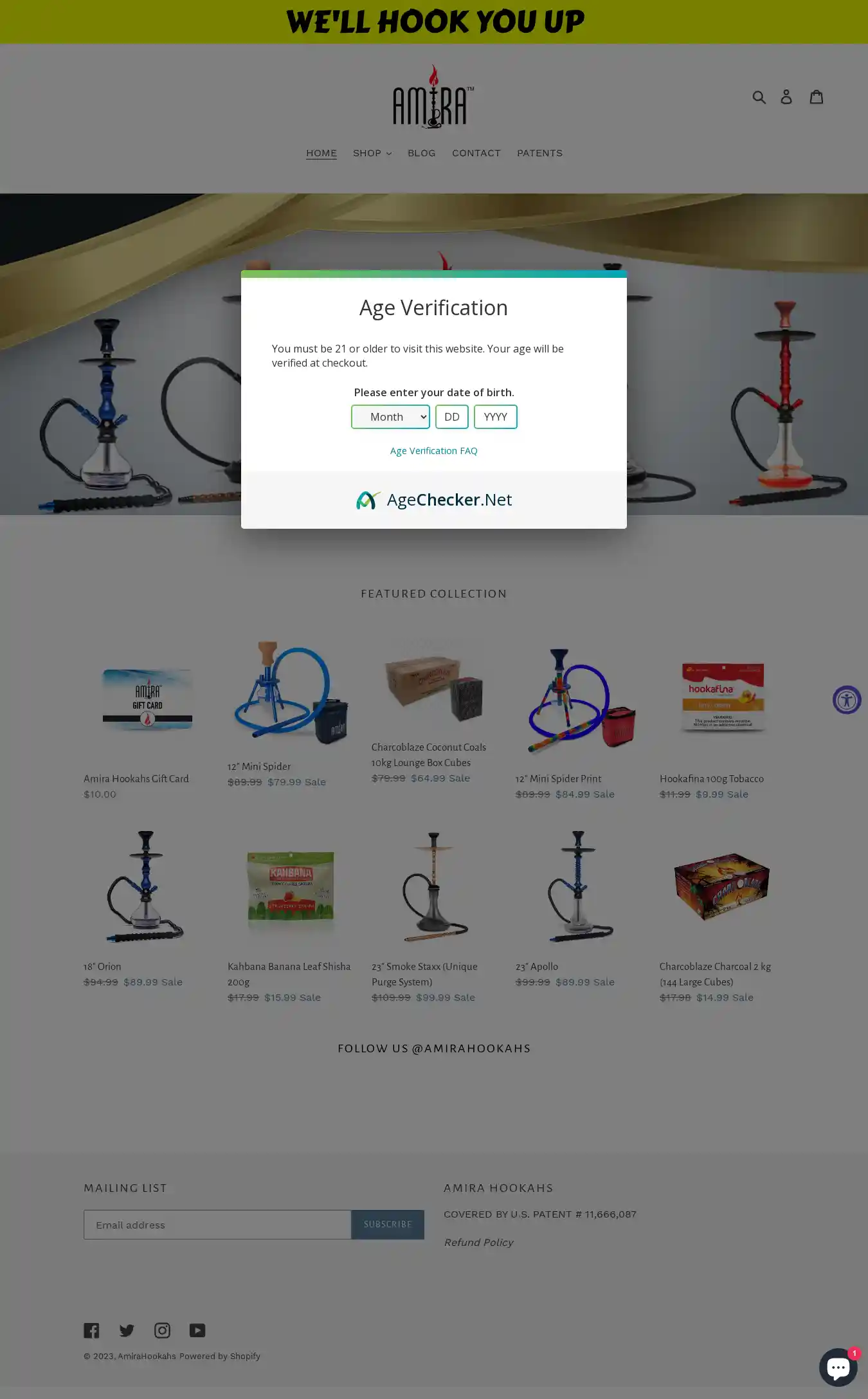 Amira Hookahs discount codes. Mar 2025 - Couponifier