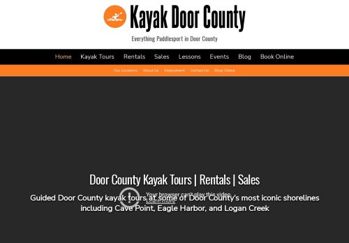 Kayak Door County capture - 2023-11-29 11:01:57
