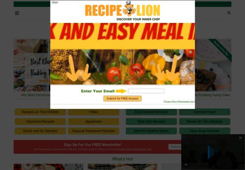 Recipe Lion Quick and Easy Recipes capture - 2023-11-29 11:26:17