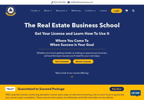 The Real Estate Business School capture - 2023-11-29 12:39:11