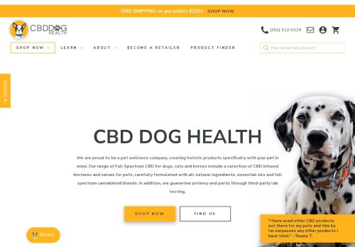 CBD Dog Health capture - 2023-11-29 15:22:40