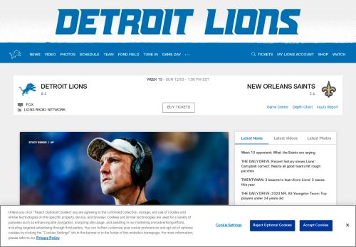Detroit Lions capture - 2023-11-29 16:17:06