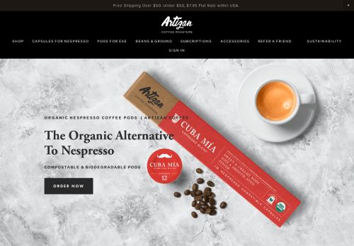 Artizan Coffee Company capture - 2023-11-29 19:45:20