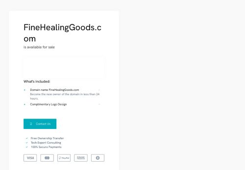 Fine Healing Goods capture - 2023-11-29 21:27:30