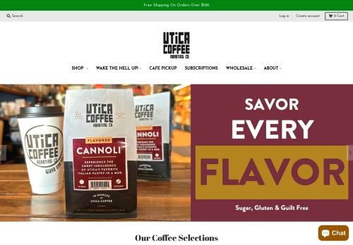Utica Coffee Roasting Co capture - 2023-11-29 22:21:13