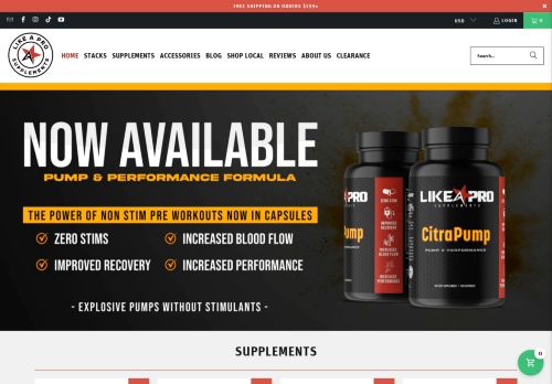 Like A Pro Supplements capture - 2023-11-30 02:19:57