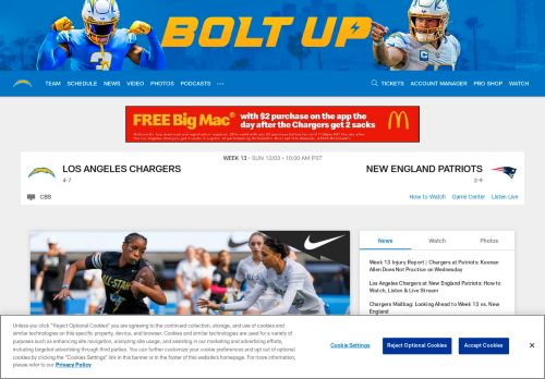 Los Angeles Chargers capture - 2023-11-30 02:23:21