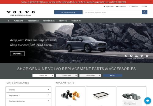 Volvo OEM Parts Direct capture - 2023-11-30 02:28:59