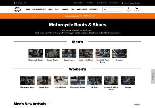 Harley-Davidson Footwear capture - 2023-11-30 07:56:46