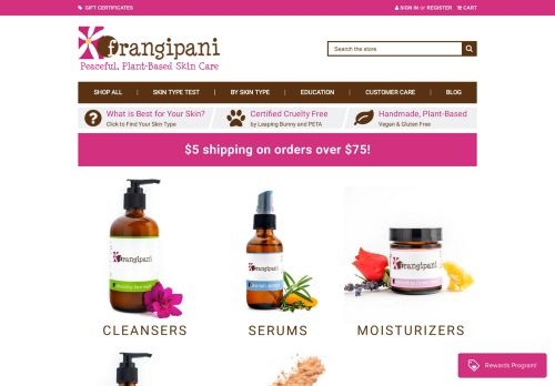 Frangipani Body Products capture - 2023-11-30 09:24:29