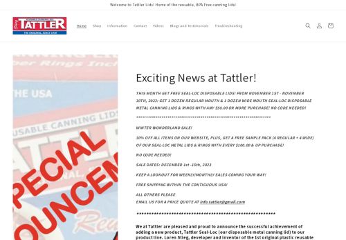 Tattler Reusable Canning Lids capture - 2023-11-30 09:52:30
