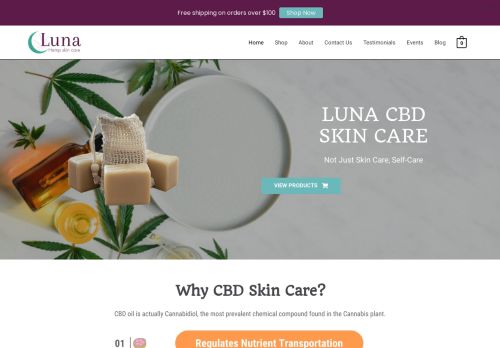 Luna CBD Skin Care capture - 2023-11-30 11:11:27