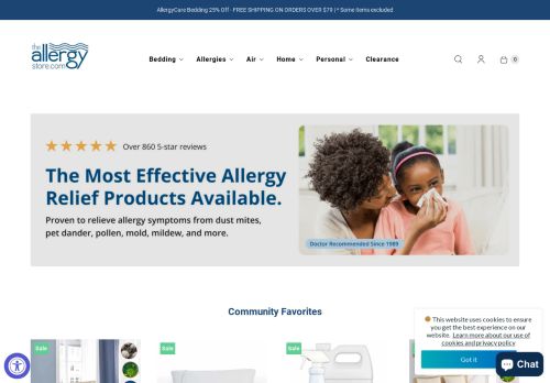 Allergy Store capture - 2023-11-30 11:24:54