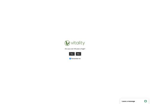 Vitality organic cbd products capture - 2023-11-30 11:38:34