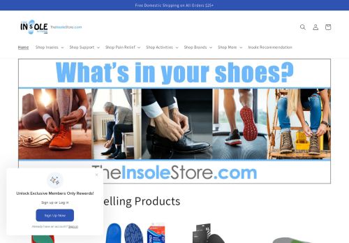 The Insole Store capture - 2023-11-30 12:50:51